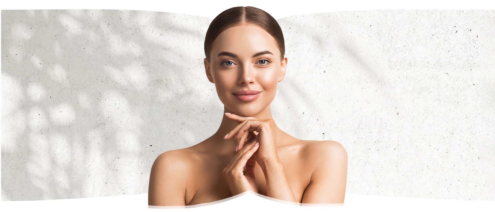 Woman with healthy, glowing skin